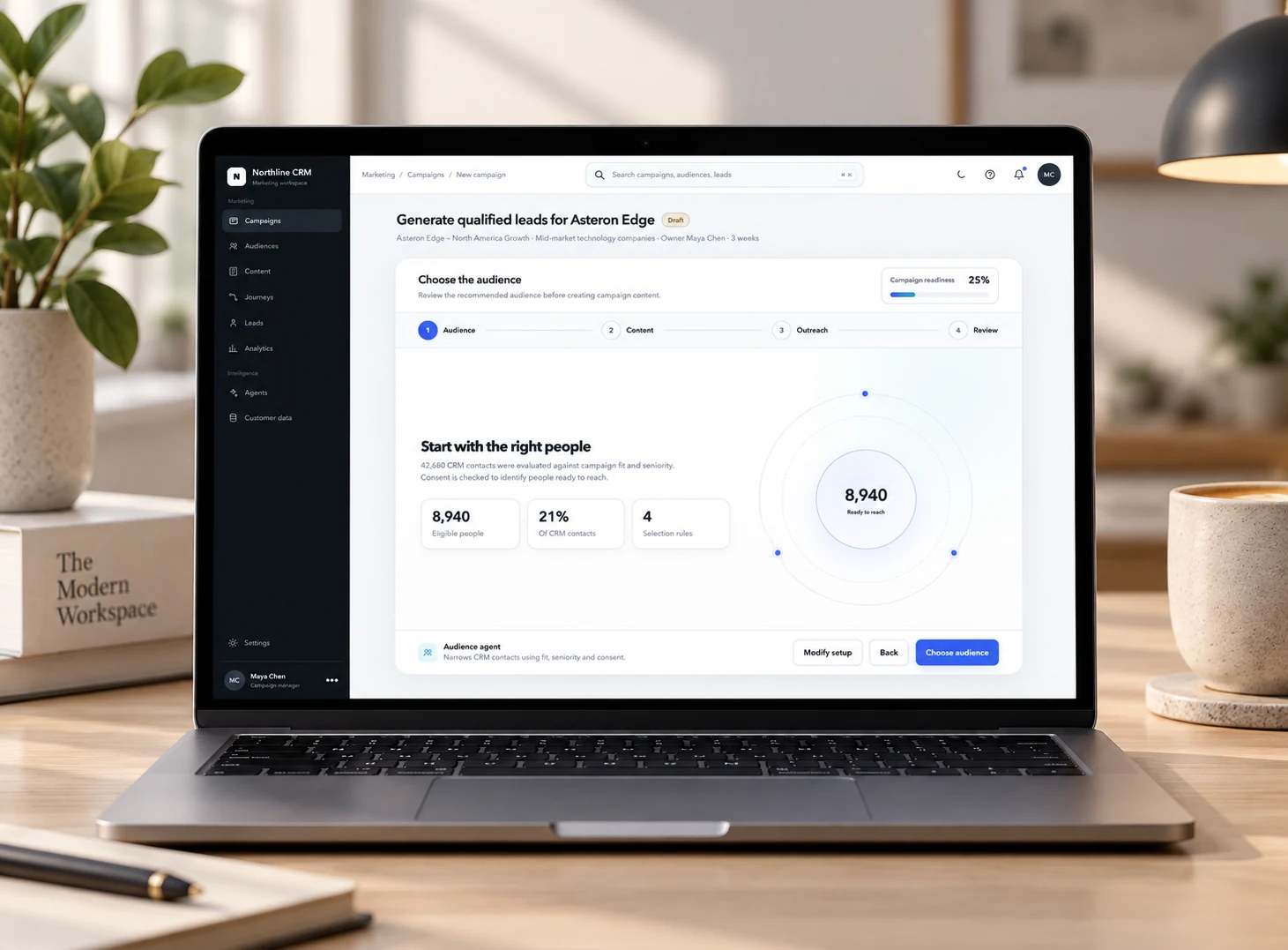 Northline multi-agent campaign workspace